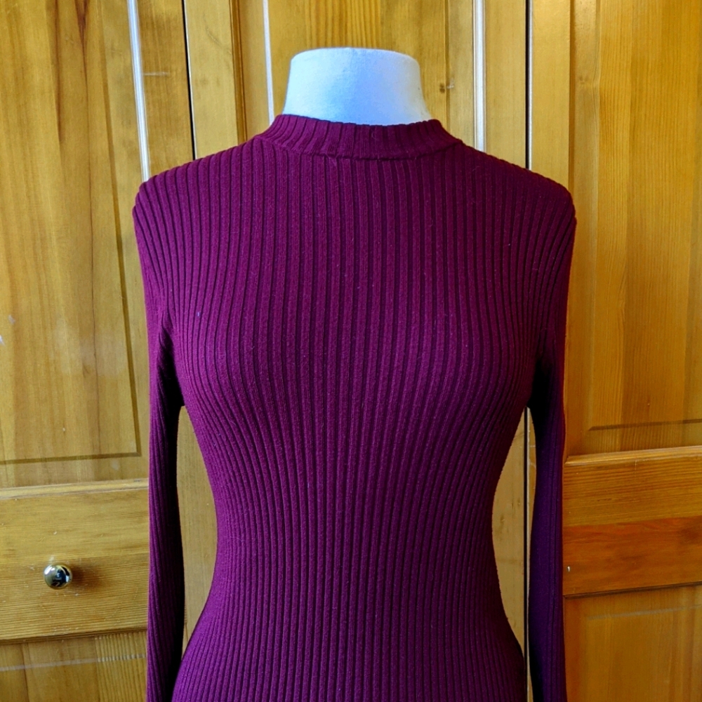 Bodycon Mock Turtleneck